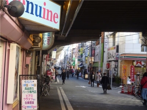 JR浅草橋駅のガード下