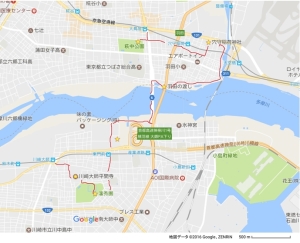 川崎大師～大鳥居MAP