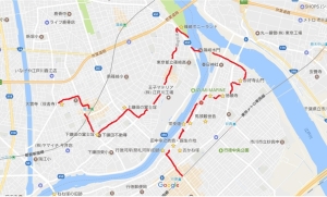 瑞江～行徳MAP