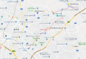 「若葉」駅周辺地図