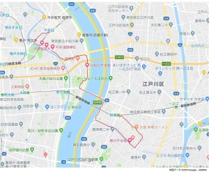 Map（平井～船堀）